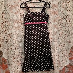 Black Polka Dot Dress